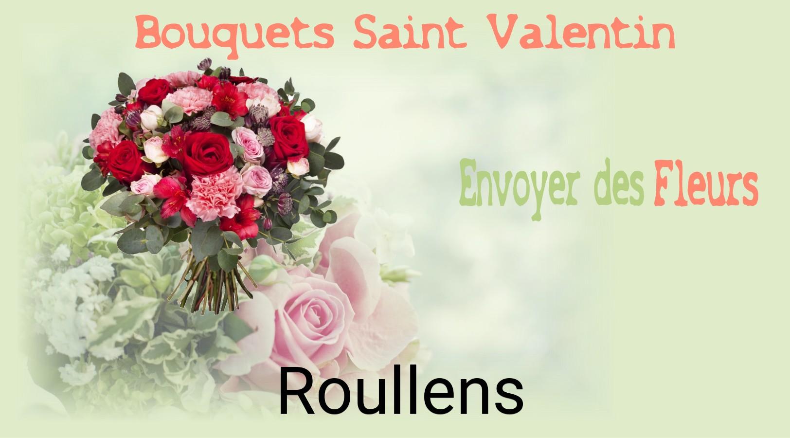 Roses de Saint-Valentin livrées à Roullens